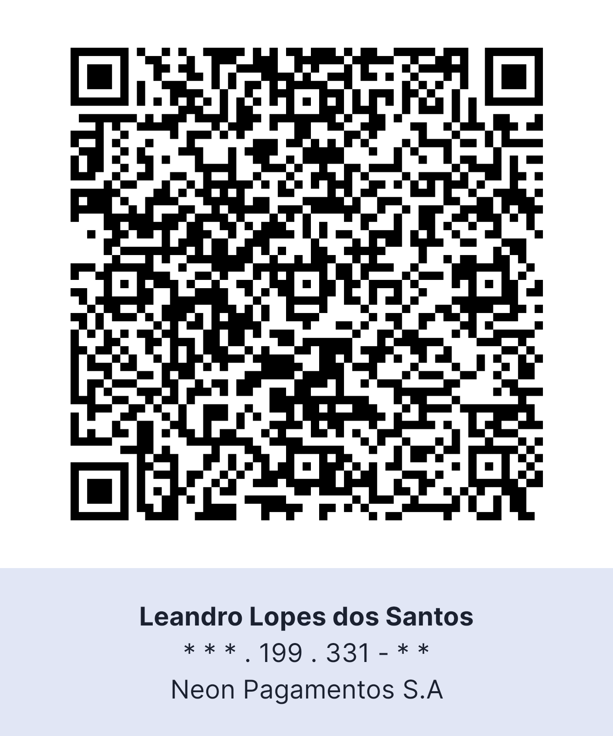 QR Code PIX